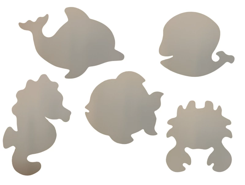 Kartonnen Zeebeestjes