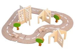 Wegenset Door De Stad