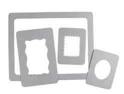 4 Kartonnen Lijstjes