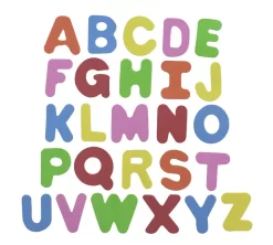 Letters Van RubberFoam