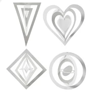 Kartonnen 3D Hangers