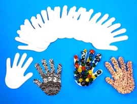 Papieren Handjes - Afbeelding 5