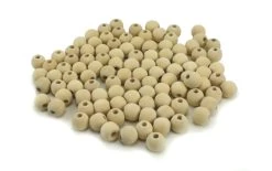Houten Kralen 15mm.