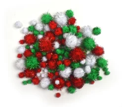 Kerst Pompoms