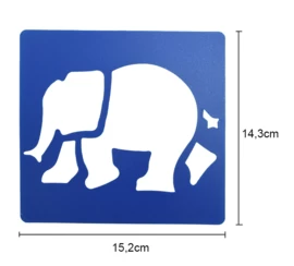 Sjablonen Jungle Dieren - Afbeelding 3