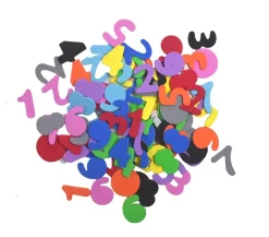 Cijfer Stickers Van HobbyRubber