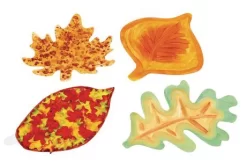 Jumbo Bladeren Van Karton - 24st.