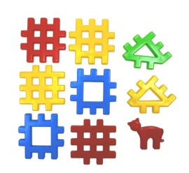 Grote WafelBlokken - Huis Met Poes - Afbeelding 4