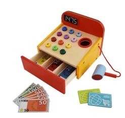 Houten Kassa Met Accessoires