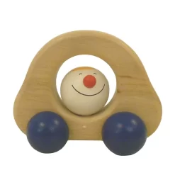 Auto Met Blij Gezicht