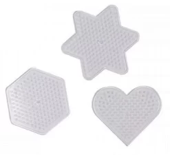 Set Van 3 Grote Strijkkralen Bordjes